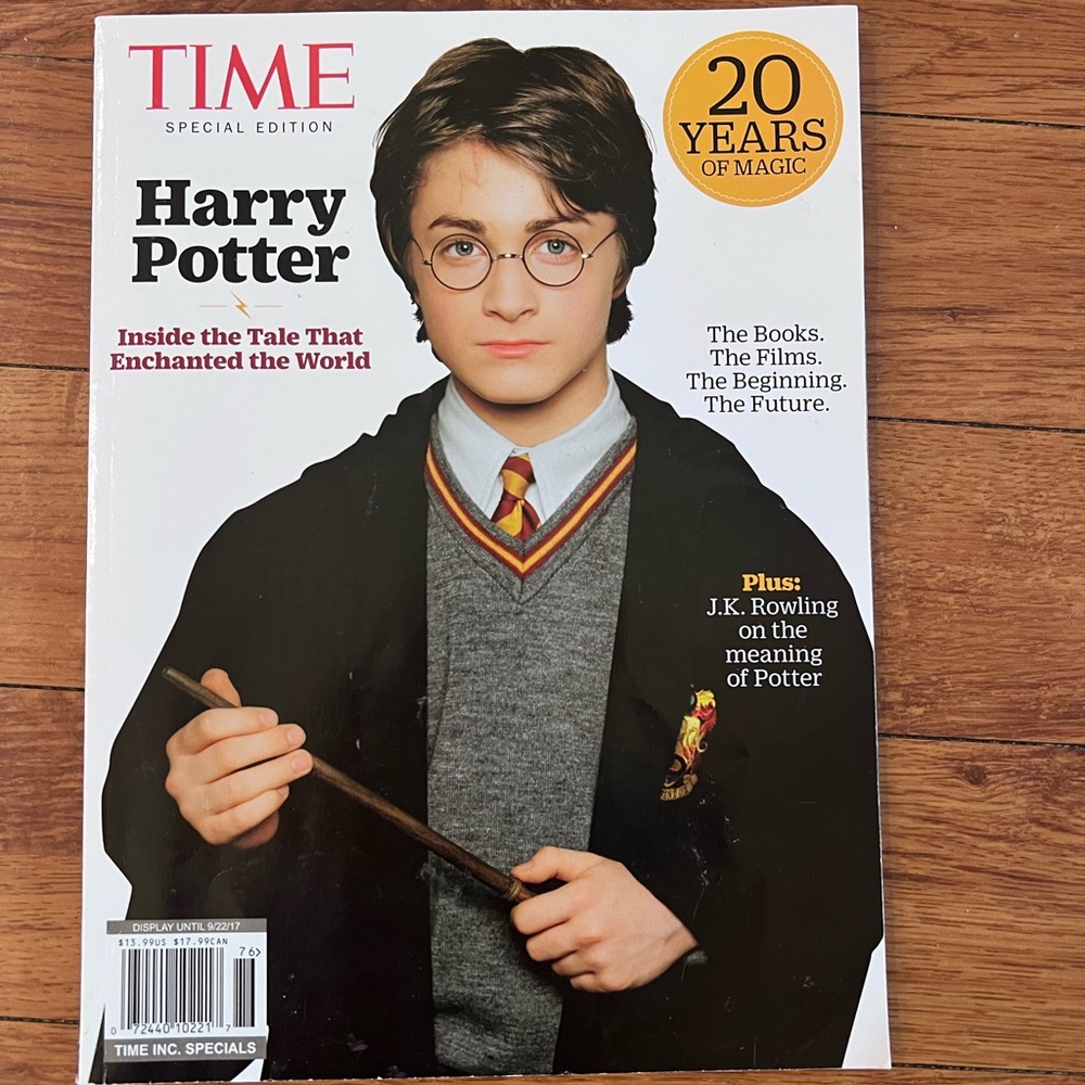 Time Magazine Special Edition Harry Potter 20 Year Anniversary